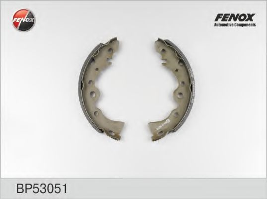 Тормозные колодки барабанные fenox BP53051