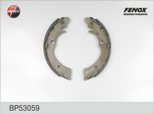 Тормозные колодки барабанные fenox BP53059