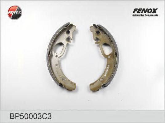 Тормозные колодки барабанные fenox BP50003C3