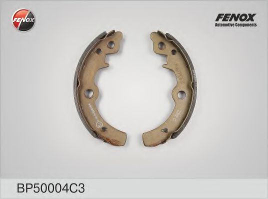 Тормозные колодки барабанные fenox BP50004C3