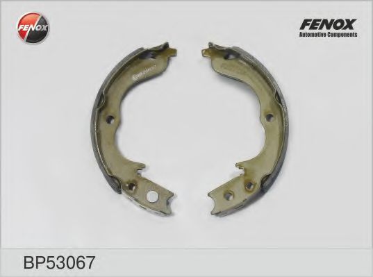 Тормозные колодки барабанные fenox BP53067