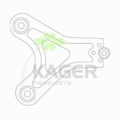 Рычаг подвески kager 87-1008