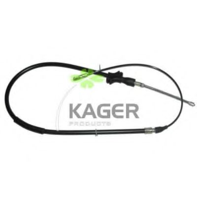Трос ручного тормоза KAGER 19-0028
