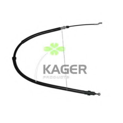 Трос ручного тормоза KAGER 19-1707