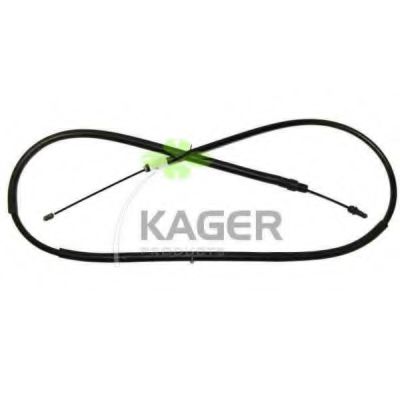 Трос ручного тормоза KAGER 19-1862