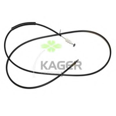 Трос замка капота kager 19-4110