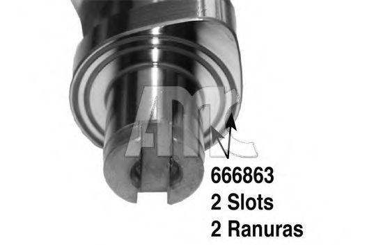 Распредвал AMC 666863
