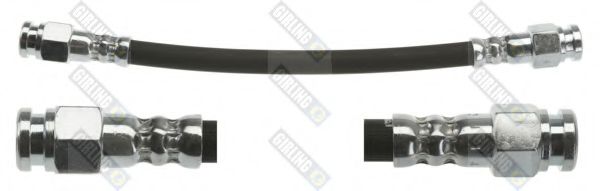 Тормозной шланг GIRLING 9001605 Тормозной шланг GIRLING 9001605