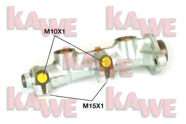 Главный тормозной цилиндр kawe B1842