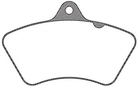 Тормозные колодки kawe JCA826.00