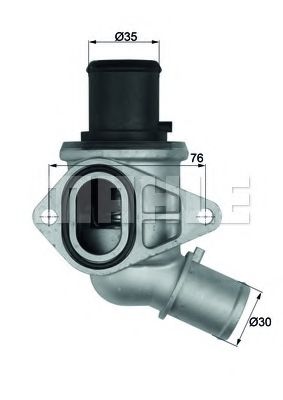 Термостат Mahle Kolben TI 116 70