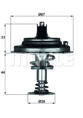 Термостат Mahle Kolben TX 26 71D1