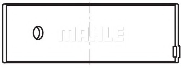 Коренной вкладыш Mahle Kolben 001 HL 19630 000