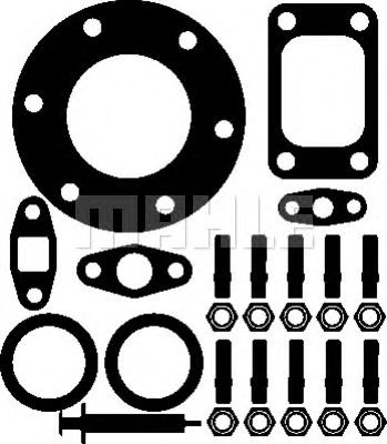 Монтажный комплект турбины Mahle Kolben 001 TA 14534 000