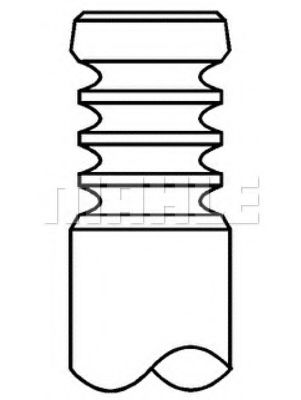 Выпускной клапан Mahle Kolben 227 VA 30997 000