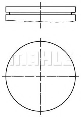 Поршень Mahle Kolben 082 78 00