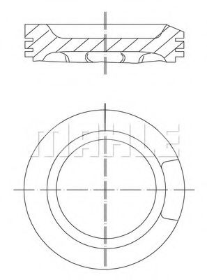 Поршень Mahle Kolben 033 04 02