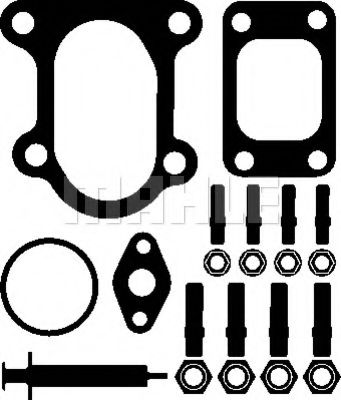 Монтажный комплект турбины Mahle Kolben 001 TA 14517 000