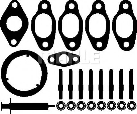 Монтажный комплект турбины Mahle Kolben 030 TA 18615 000