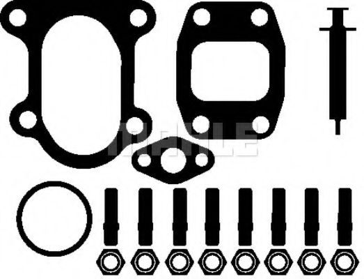 Монтажный комплект турбины Mahle Kolben 001 TA 17023 000