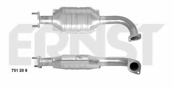 Катализатор Hyundai/Kia 2895 04A 150