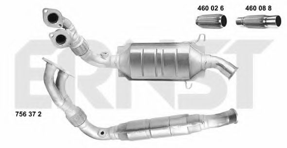 Катализатор ernst 756372