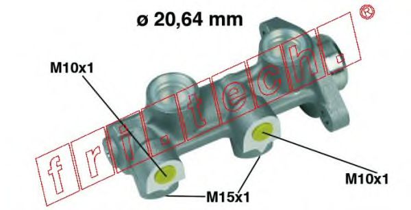 Главный тормозной цилиндр fritech PF163