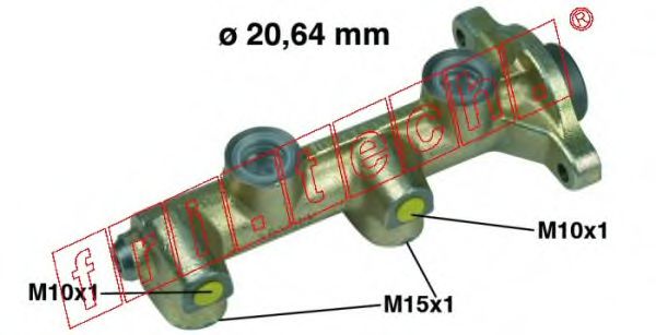 Главный тормозной цилиндр fritech PF166
