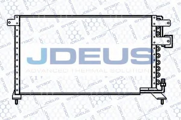 Радиатор кондиционера jdeus 713M03