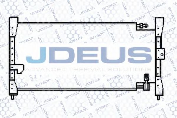 Радиатор кондиционера jdeus 713N09