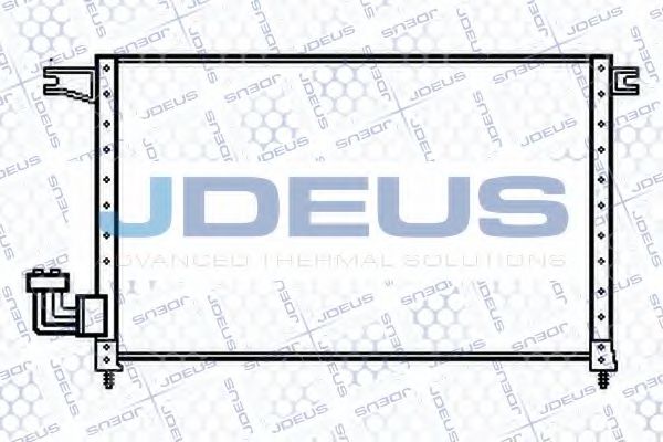 Радиатор кондиционера jdeus 718M02