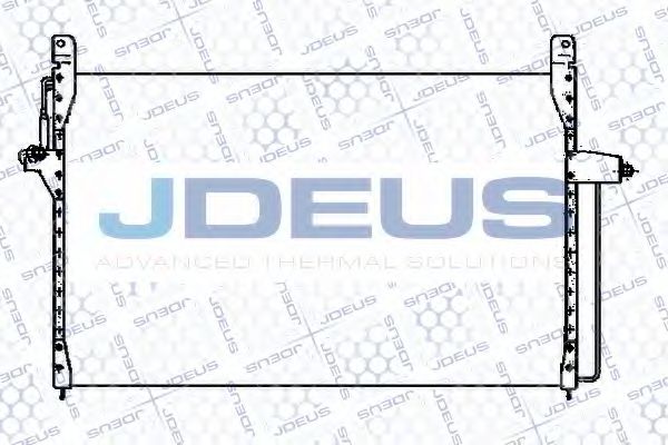 Радиатор кондиционера jdeus 720M07