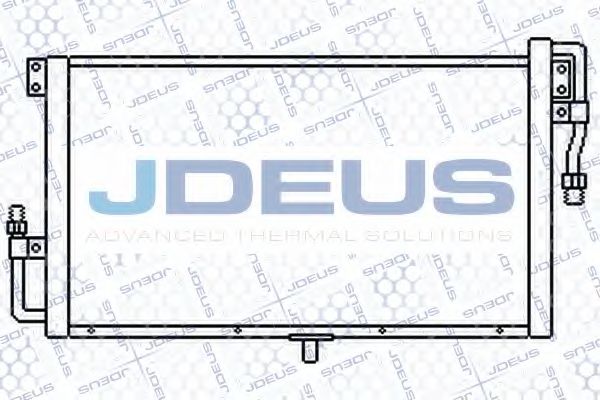 Радиатор кондиционера jdeus 720M22