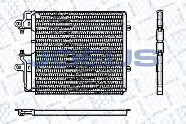 Радиатор кондиционера jdeus RA7110290