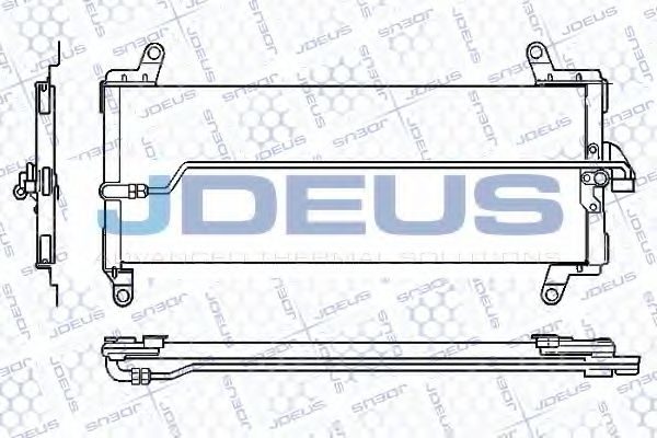 Радиатор кондиционера jdeus RA7110461