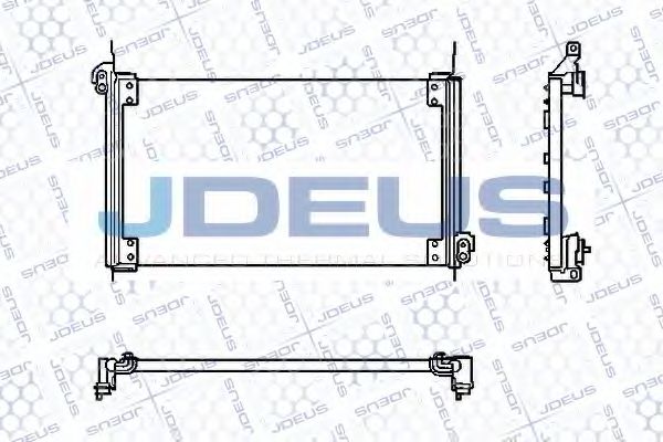 Радиатор кондиционера jdeus RA7110490