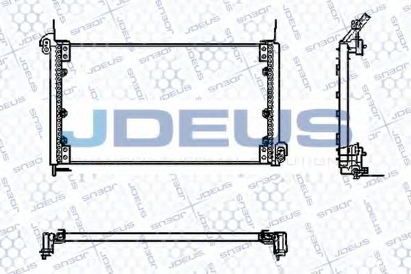 Радиатор кондиционера jdeus RA7110630