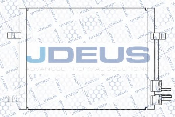 Радиатор кондиционера jdeus 712M38