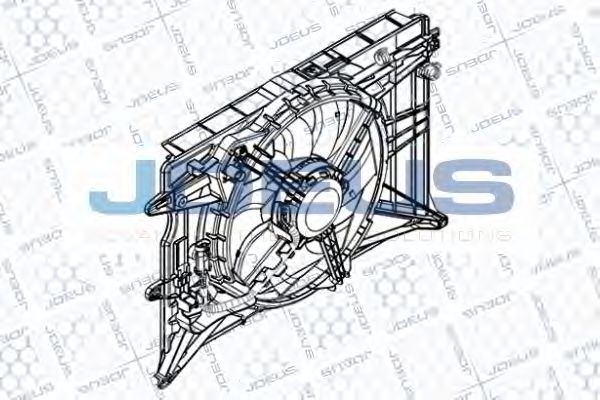 Вентилятор охлаждения двигателя FIAT/ALFA/LANCIA 51965902