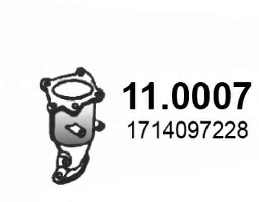 Катализатор asso 11.0007