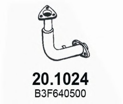 Приемная труба глушителя MAZDA B3F640500
