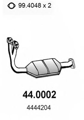 Катализатор asso 44.0002