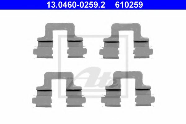 Скобы тормозных колодок ATE 13.0460-0259.2