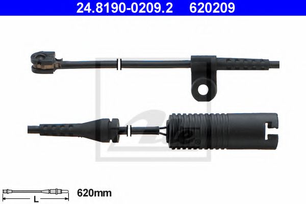 Датчик износа тормозных колодок ATE 24.8190-0209.2