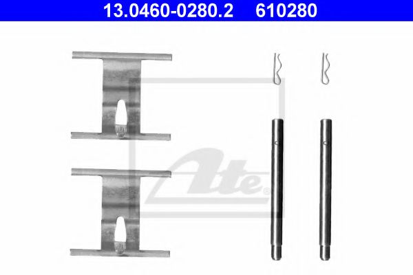 Скобы тормозных колодок ATE 13.0460-0280.2