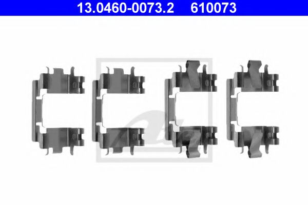 Скобы тормозных колодок ATE 13.0460-0073.2