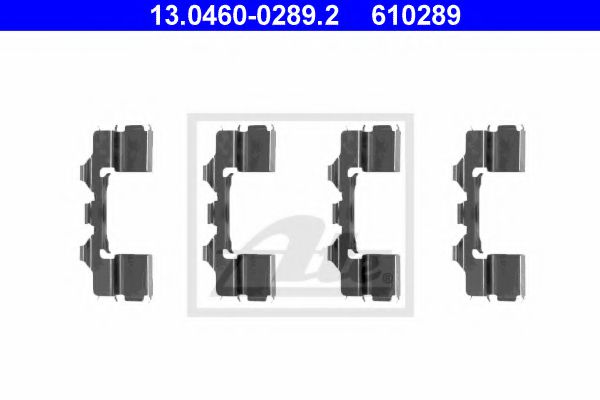 Скобы тормозных колодок ATE 13.0460-0289.2