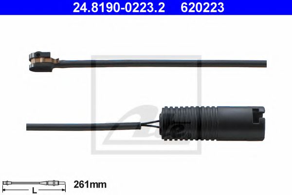 Датчик износа тормозных колодок ATE 24.8190-0223.2