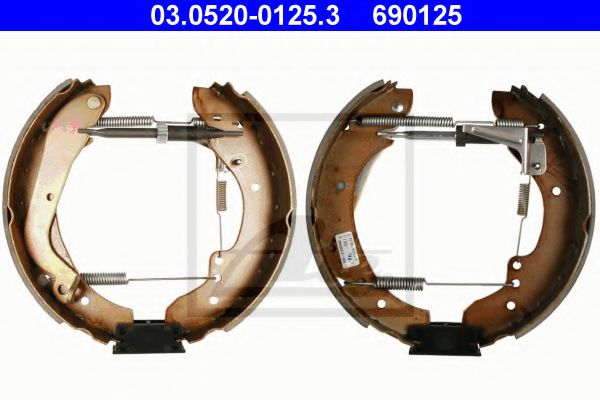 Тормозные колодки барабанные ATE 03.0520-0125.3