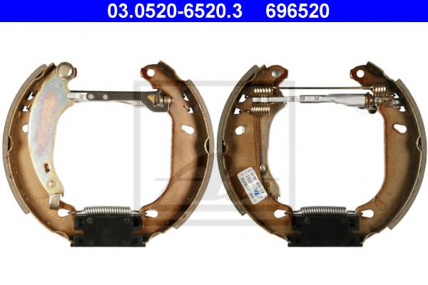 Тормозные колодки барабанные ATE 03.0520-6520.3